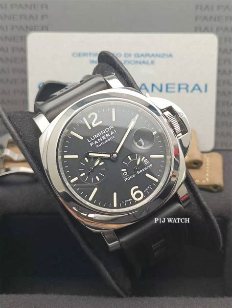 Panerai Power Reserve 44 mm Watch in Black Dial 